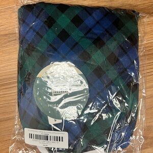 Little Sleepies Blue and Green Plaid Crib toddler Sheet